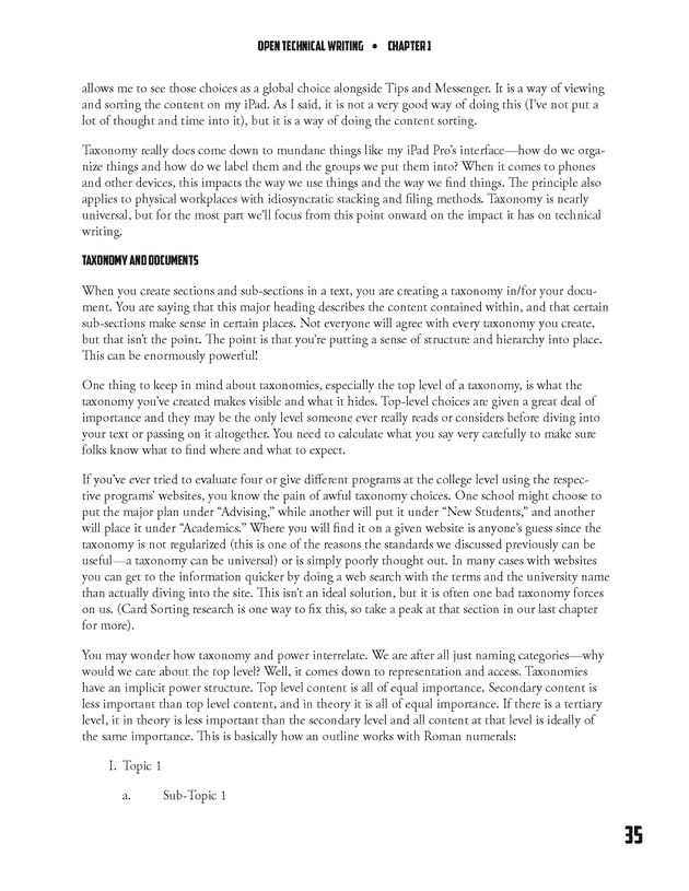 Open Technical Writing - New Page